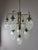 10-Light Chandelier in Glass and Chrome by Richard Essig For Sale - Image 11 of 11