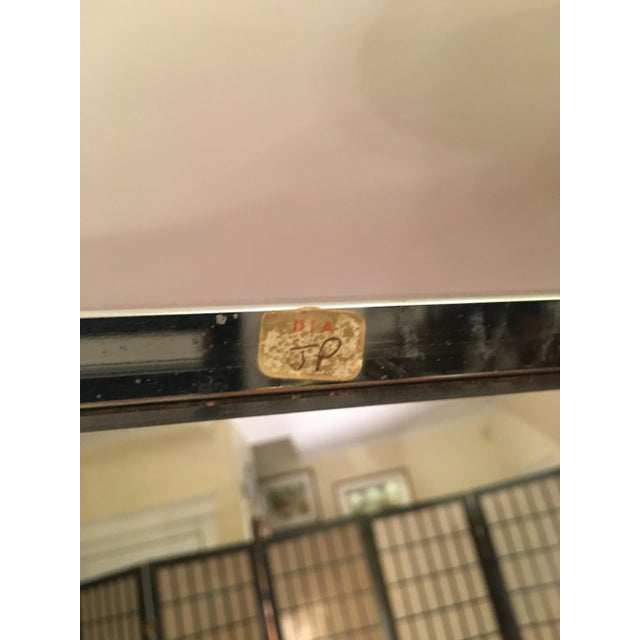 Design Institute of America Chrome and Glass Side Table For Sale - Image 9 of 12