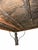 Brown Antique 19th-Century Indian Teak Door & Iron Studded Coffee Table With Glass Top For Sale - Image 8 of 10