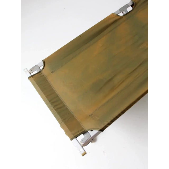 Mid 20th Century Vintage X Frame Cot For Sale - Image 5 of 13
