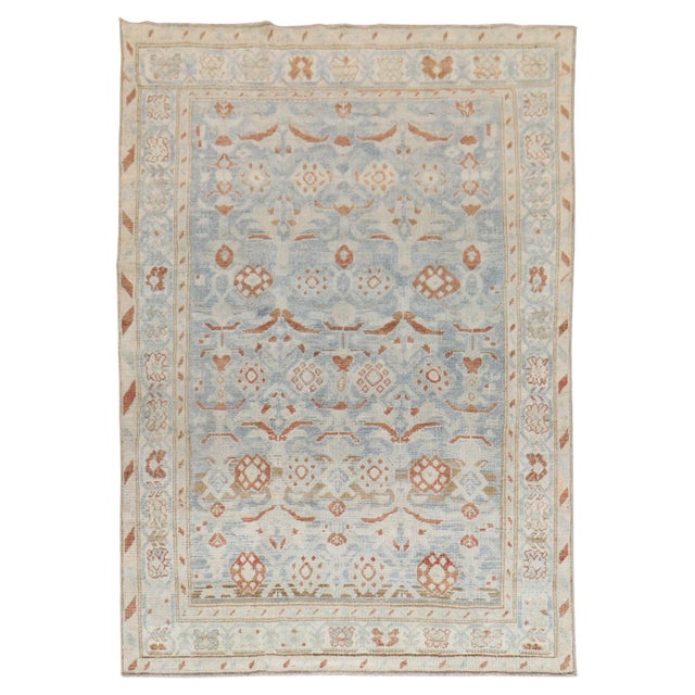 Antique Persian Malayer Rug - 4'2" x 6'6" For Sale - Image 15 of 18