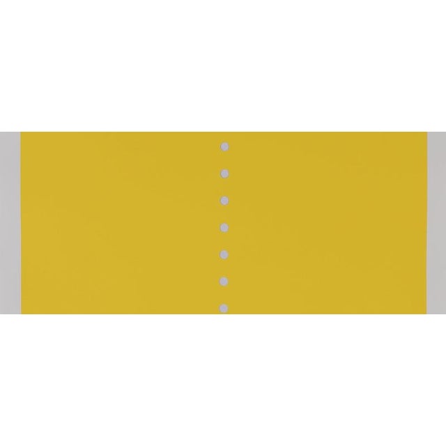 Lucio Fontana, Yellow Space Concept, Screenprint For Sale - Image 4 of 5