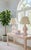 Vintage Coastal Pale Blush Pink Lucite Base Urn Style Table Lamps - a Pair For Sale In West Palm - Image 6 of 6