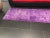 Vintage Hand Knotted Purple Runner Rug For Sale - Image 6 of 11