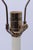 1980s Pair of Virginia Metalcrafters Brass Candlestick Lamps For Sale - Image 9 of 11
