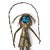 1960s Harold Einhorn MCM Brutalist Sculpture 20.5" Glass Metal Girl Skipping Rope For Sale - Image 13 of 15