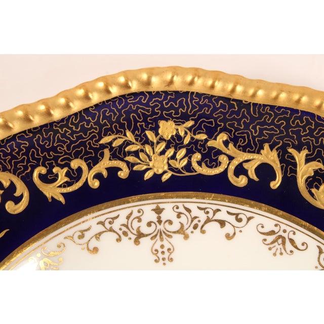 Set of 12 Coalport for Tiffany & Co 9" Diameter Plates For Sale - Image 4 of 7