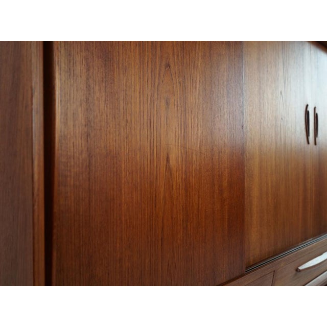 Danish Teak Highboard, 1970s For Sale - Image 11 of 18