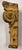 Marvelous architectural corbel, painted, with distressed surface. Can be used as a shelf support or as a decorative...
