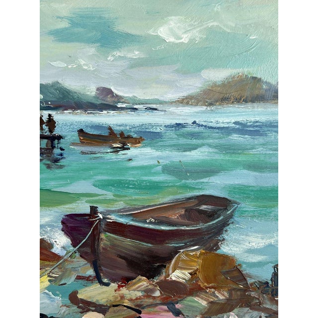 Oil Painting Before the Sea Storm Yuriy Suprunchuk For Sale - Image 9 of 11
