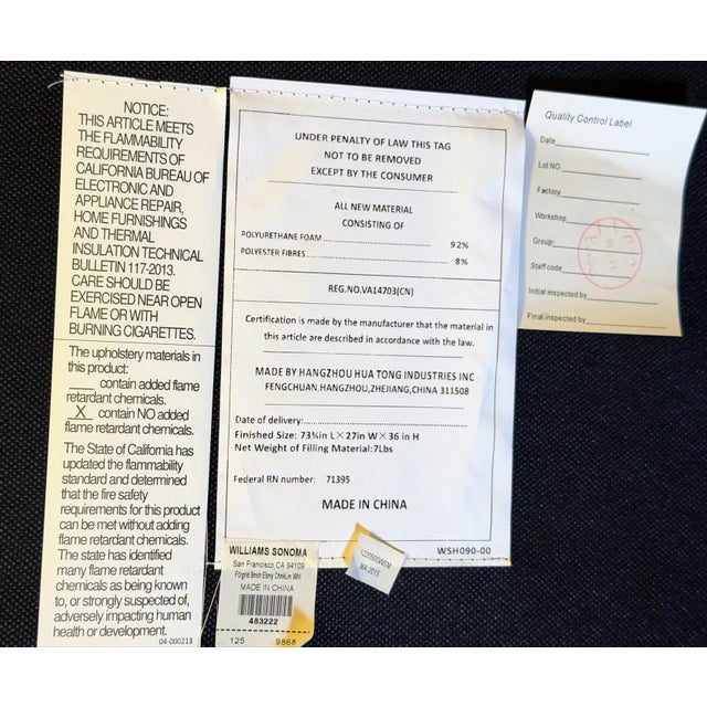 Williams Sonoma Dining Bench For Sale - Image 15 of 16