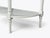 White Louis XVI Style, White Demilune Console Table, Wood, Marble, France, 1960s For Sale - Image 8 of 15