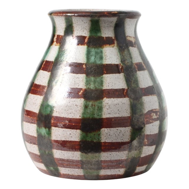 Small Ceramic Vase by Robert Picault for Vallauris, 1950s For Sale