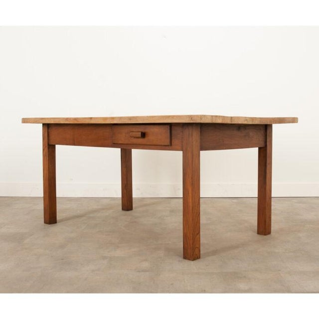 English 19th Century Pine & Oak Work Table For Sale - Image 12 of 12