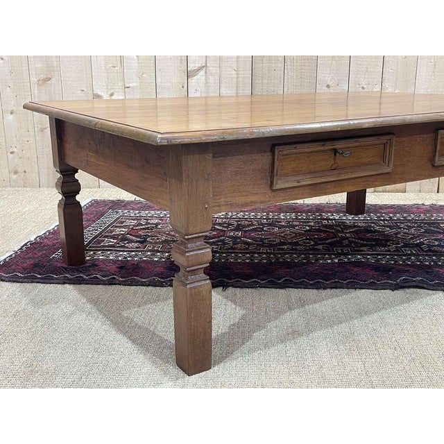 2-Drawer Teak Coffee Table, 1950s For Sale - Image 9 of 15