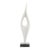 2020s Fluid Drop White Stone Sculpture For Sale - Image 5 of 8