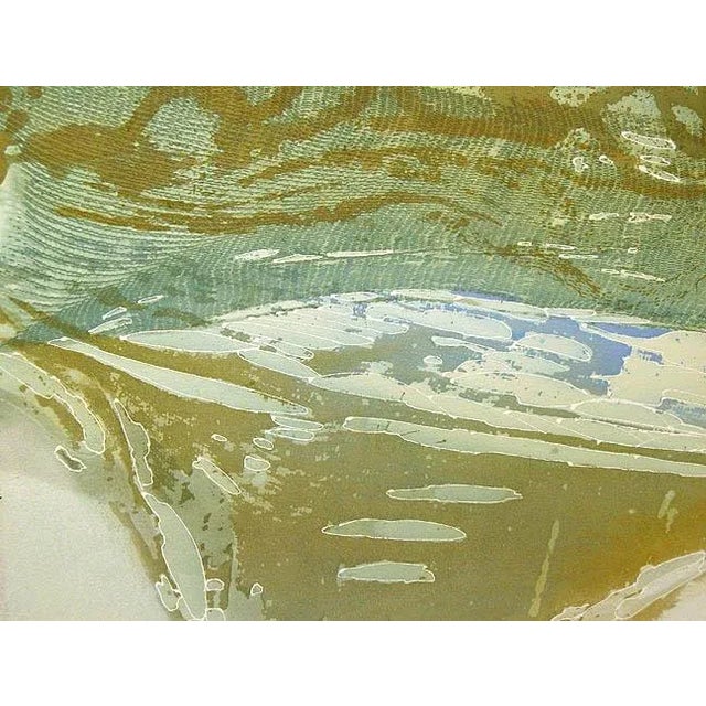 Original watercolor painting on paper by Maxine Masterfield. Hand signed and dated by the artist top left. Paper Size: 22"...