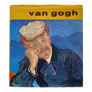 Vincent Van Gogh Vintage 1975 First Edition Postimpressionist Lithograph Print Hardcover Modern Art Book For Sale