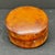 Wood 1970s Small Oval Italian Hand Tooled Leather Box by Paul Stuart For Sale - Image 7 of 12