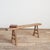 Wood Antique Reclaimed Wooden Hallway Pig Bench For Sale - Image 7 of 7