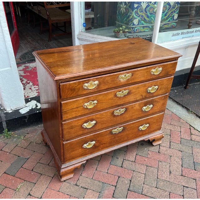 American 18th Century American Walnut Chest, Possibly Virginia For Sale - Image 3 of 5