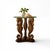No longer in production . Believed to be a Beautiful Tommy Bahama Landara coastal accent table, unmarked ,featuring three...