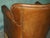 Handmade Cigar Brown Leather Club Chair For Sale - Image 13 of 16