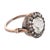 Early 20th Century Victorian Gia 3.65 Carat Old Mine Cut Diamond 14k Yellow Gold Cluster Ring, Size 7 For Sale - Image 4 of 6