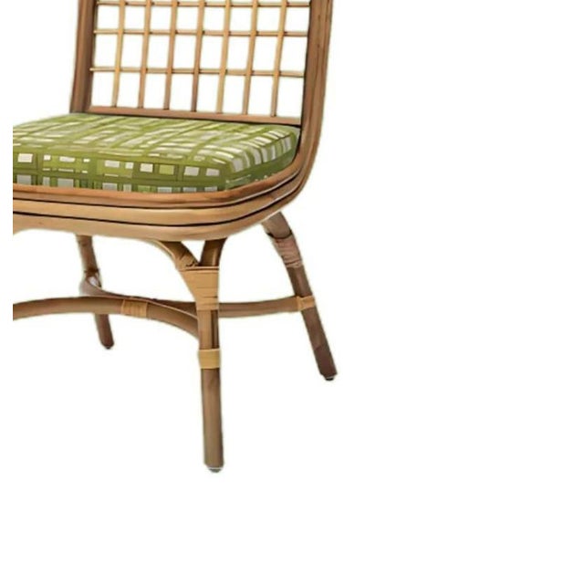 Contemporary Annka Chair in Stained Rattan by Popus Editions For Sale - Image 3 of 6