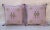 Moroccan Natural Moroccan Light Pink Sabra Pillow Covers- a Pair For Sale - Image 3 of 11
