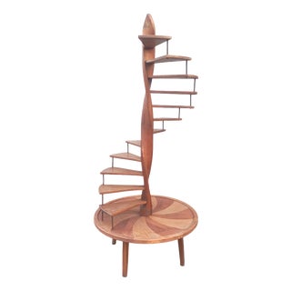 Decorative Spiral Staircase, 1950s For Sale