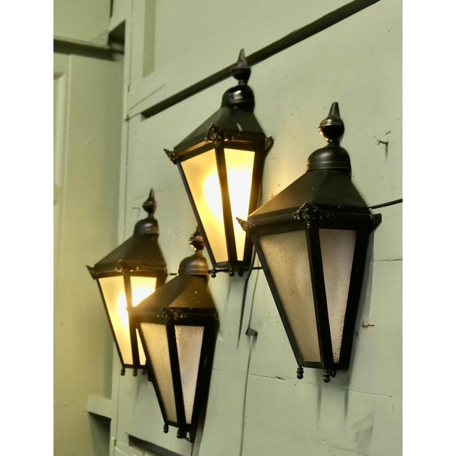 Wall Lanterns, 1960s, Set of 4 For Sale - Image 4 of 8