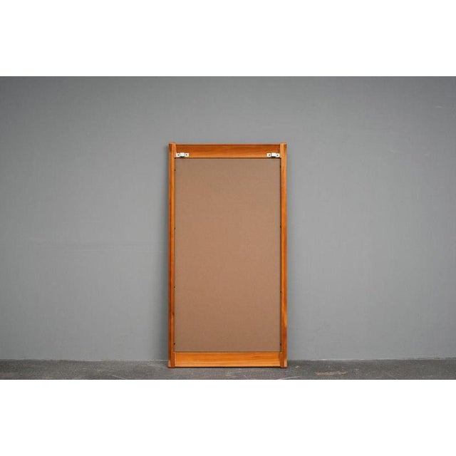 Antique Wall Mirror in Cherry Wood, Set of 2 For Sale - Image 11 of 12