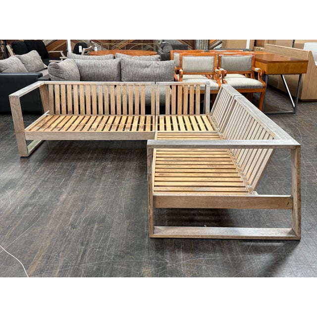 Castlery Rio Outdoor L-Shape Sectional Couch For Sale - Image 10 of 12