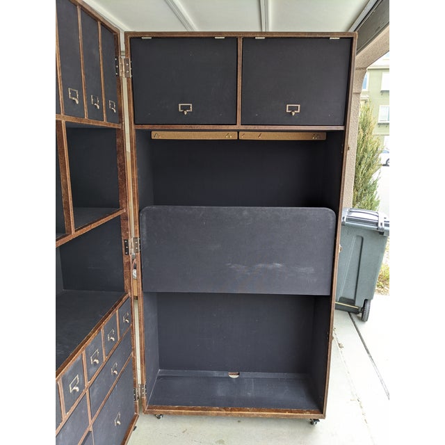 Mayfair Steamer Trunk Secretary Desk Chairish