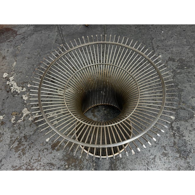 Silver Warren Platner for Knoll Platner Table, 53 Inches For Sale - Image 8 of 12