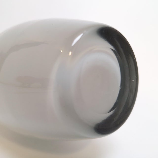 Large Swedish Glass Vase by Bengt Orup for Johansfors Glasbruk, 1950s For Sale - Image 4 of 10