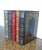 Traditional First Edition Leather Books by Warren, Drury, Safire, Masters & Tuchman - Set of 5 For Sale - Image 3 of 13