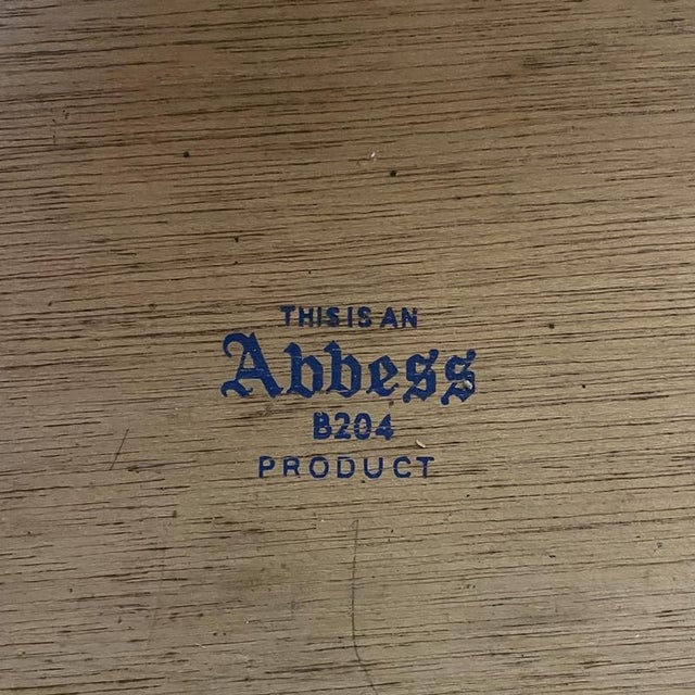 1940s Abbess Desk in Wood, 1940s For Sale - Image 5 of 11