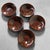 Wooden Tsugaru Lacquerware Plates, Japan, 1950s, Set of 5 For Sale - Image 17 of 17