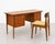 Wood Apartment Sized Mid Century Modern Danish Teak Desk, C. 1960's For Sale - Image 7 of 15