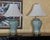 Pair of Vintage Celadon Glazed Ceramic Ginger Jar Table Lamps For Sale - Image 16 of 18