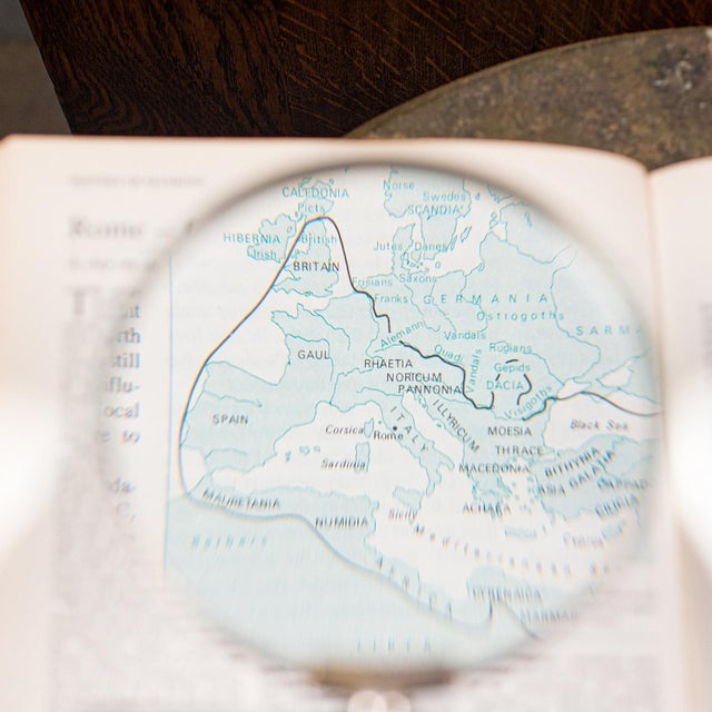 Antique Scholar's Magnifying Glass, French, Sewing, Library Magnifier, Edwardian For Sale - Image 6 of 12