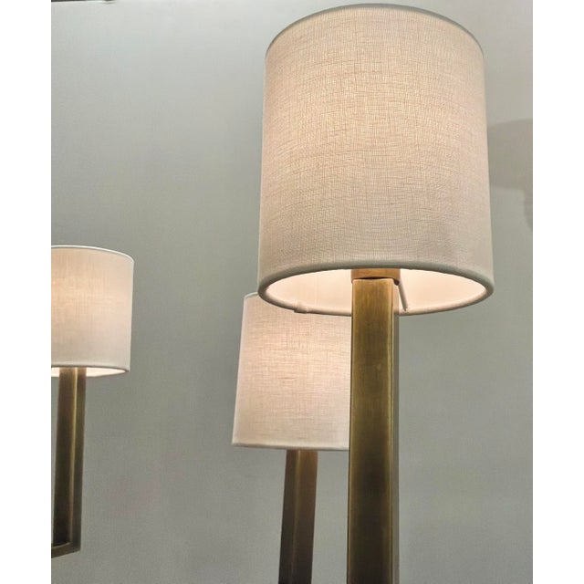 Currey & Company Modern Travertine Commune Chandelier For Sale In Atlanta - Image 6 of 6
