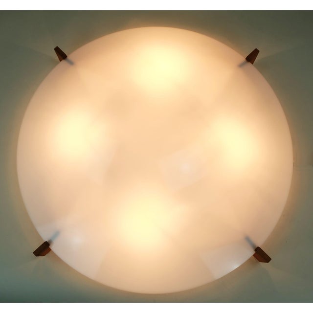 Mid-Century Modern Mid-Century Modern Swedish Vittsjö Ceiling Light by Uno & Östen Kristiansson for Luxus, 1960s For Sale - Image 3 of 12