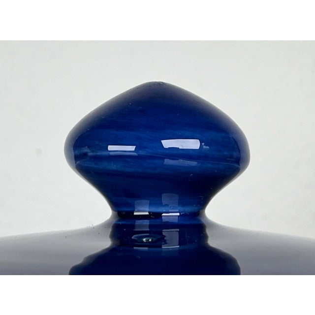 Mid-Century Modern Swedish Koka Blue, Blau, Bla Series Bowl with Lid by Hertha Bengtson for Rörstrand, 1950s For Sale - Image 6 of 16