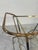 Metal Mid Century Italian Bar Cart by Cesare Lacca For Sale - Image 7 of 11