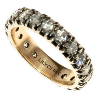 Georgian Style Diamond Wedding Ring, Size 6.25 For Sale