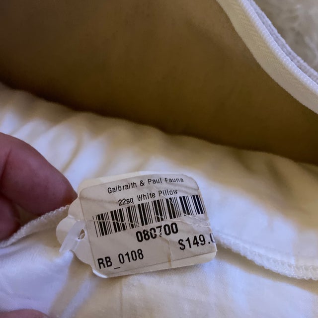 2000 - 2009 Hand Block Painted Velvet Pillows by Galbraith and Paul - Set of 2 For Sale - Image 5 of 9