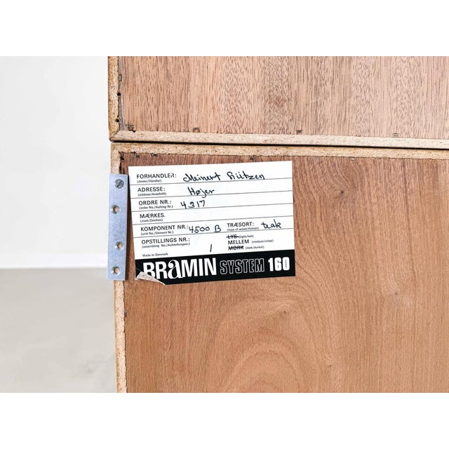 Mid-Century Bookcase in Teak by Sven Ellekaer for Bramin, 1960s For Sale - Image 11 of 14